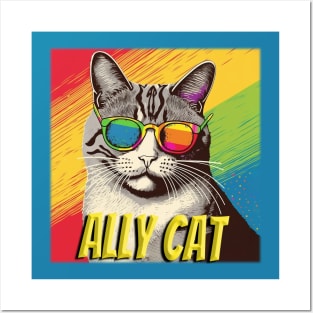 Ally Cat Posters and Art